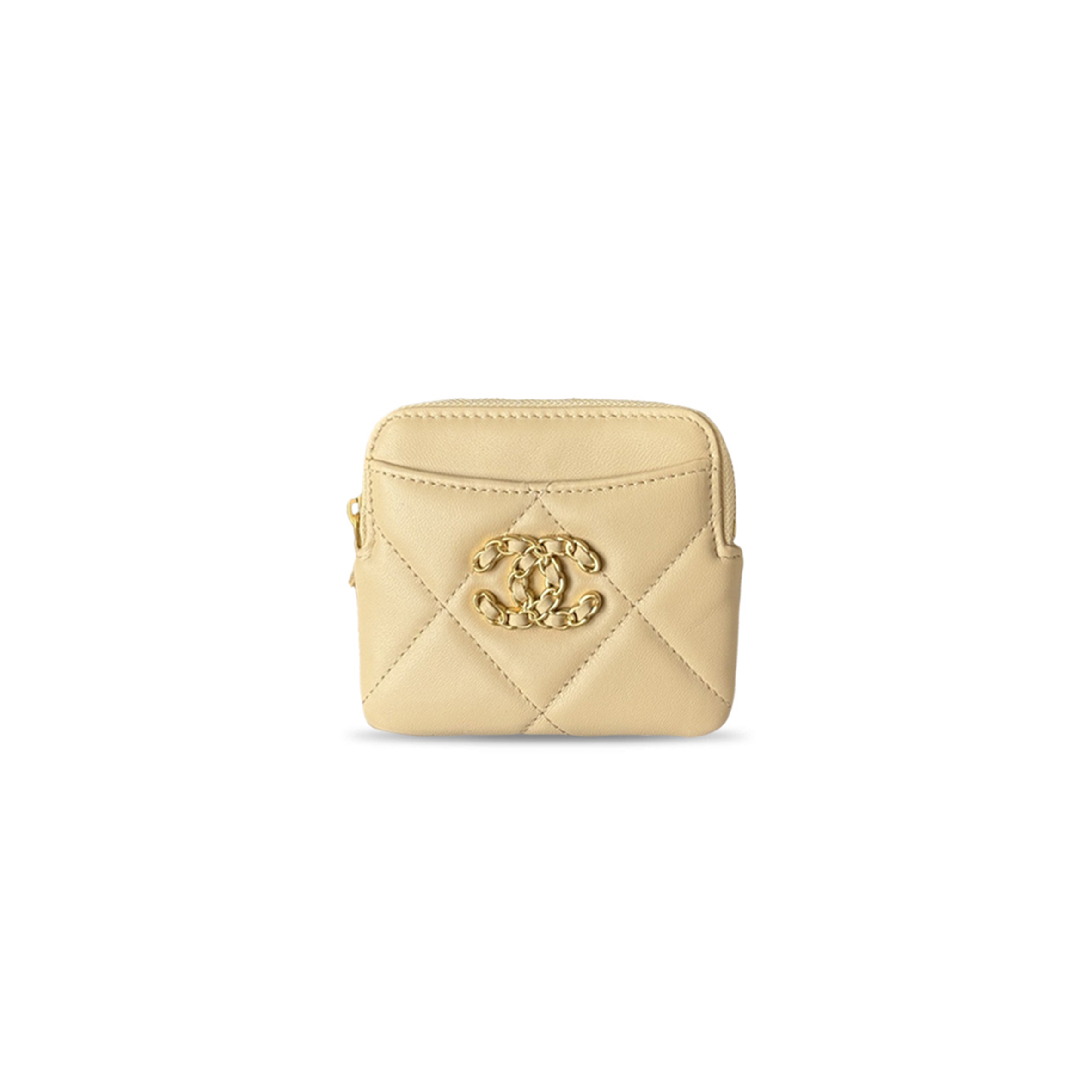 CHANEL 19 WALLET WITH ZIPPER AP2086 (11*9.5*2.5cm)